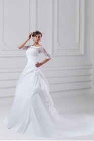 Taffeta Strapless Ball Gown