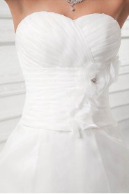 Organza Sweetheart A Line Gown