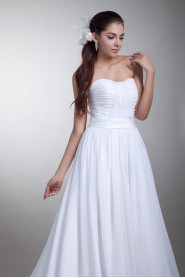 Chiffon Sweetheart A Line Gown