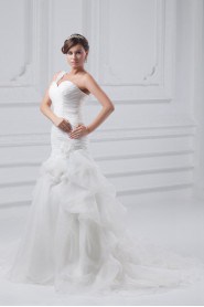 Organza Sweetheart A Line Gown