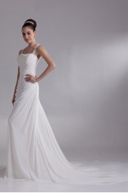 Chiffon Halter A Line Gown