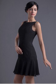 Chiffon Jewel Sheath Dress