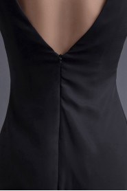 Chiffon Jewel Sheath Dress