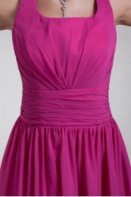 Chiffon Square Short Dress