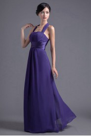 Chiffon Halter Dress