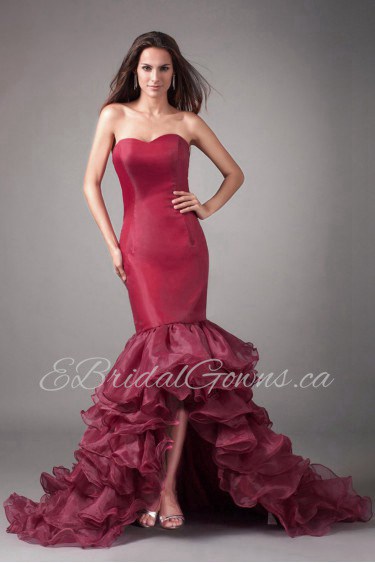 Organza Sweetheart Mermaid Dress