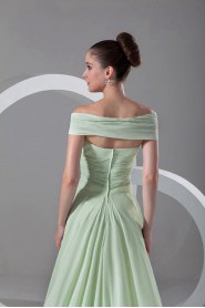 Chiffon Strapless Dress