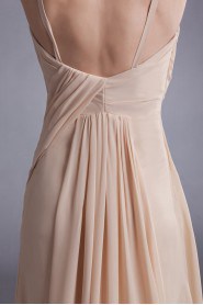 Chiffon Column Dress