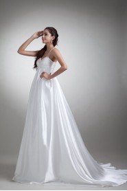 Taffeta Sweetheart Empire Gown