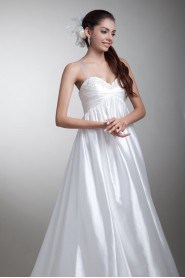 Taffeta Sweetheart Empire Gown