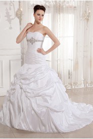 Satin Sweetheart Ball Gown