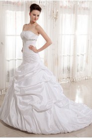 Satin Sweetheart Ball Gown