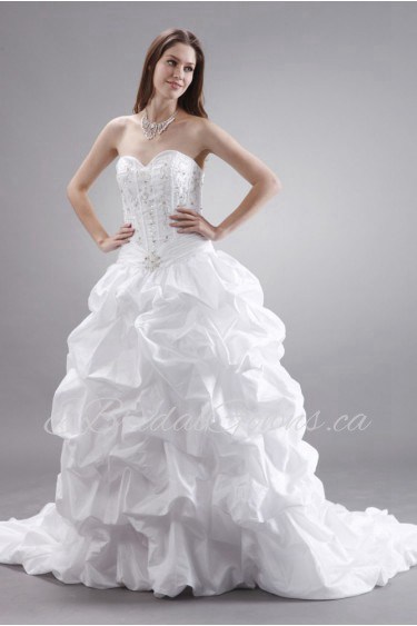 Taffeta Sweetheart Ball Gown