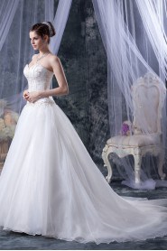 Yarn Sweetheart Ball Gown