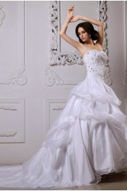 Satin Sweetheart Ball Gown 