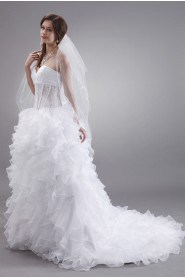 Organza Sweetheart Ball Gown 