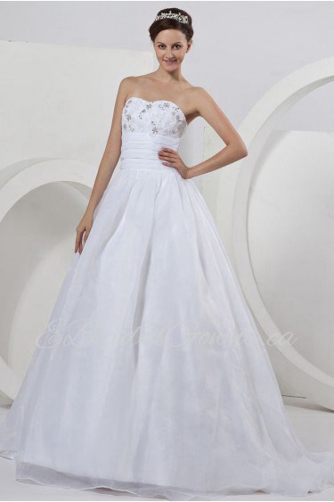 Organza Sweetheart Ball Gown