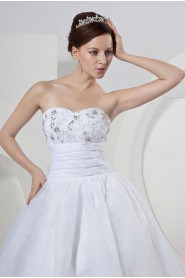 Organza Sweetheart Ball Gown