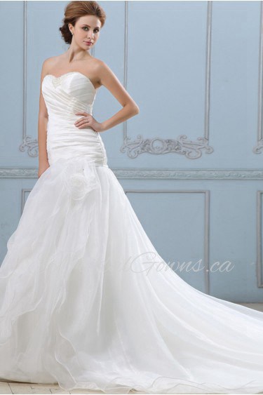 Organza Sweetheart Mermaid Dress