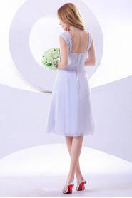 Chiffon Sweetheart Short A-line Dress