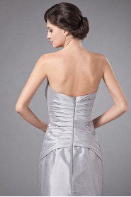 Taffeta Sweetheart Short Sheath Dress with Ruffle and Jacket