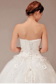 Lace Sweetheart Floor Length Ball Gown with Sequins