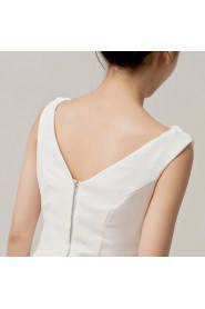 Chiffon V-neck A-line Dress
