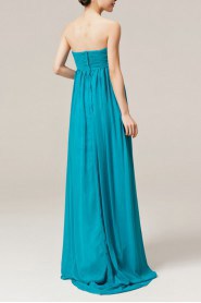 Chiffon Strapless Empire Dress