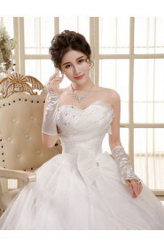 Tulle Sweetheart Ball Gown Dress with Beading and Sequins