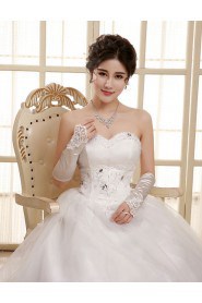 Tulle Sweetheart Ball Gown Dress with Beading and Sequin