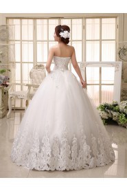 Tulle Sweetheart Ball Gown Dress with Sequin and Embroidery