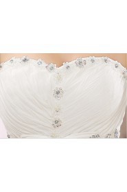 Lace Sweetheart Ball Gown Dress with Beading