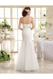 Lace Sweetheart Sheath Dress with Beading