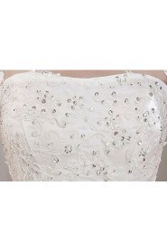 Lace High-Neck Ball Gown Dress with Sequin