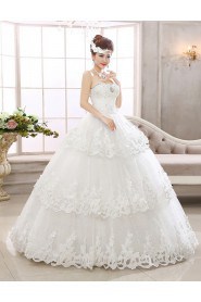 Lace Sweetheart Ball Gown Dress with Beading and Sequin