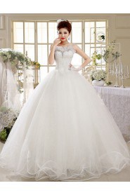 Lace Sweetheart Ball Gown Dress with Beading and Sequin