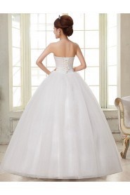 Lace and Tulle Sweetheart Ball Gown Dress with Beading and Sequin