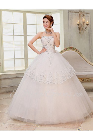 Lace and Tulle Sweetheart Ball Gown Dress with Beading and Sequin