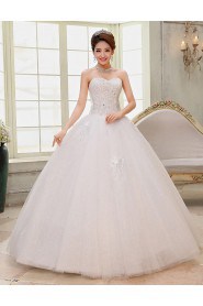 Lace and Tulle Sweetheart Ball Gown Dress with Sequin