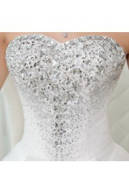 Lace and Tulle Sweetheart Ball Gown Dress with Beading