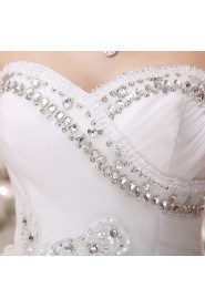 Lace and Tulle Sweetheart Ball Gown Dress with Beading and Sequin