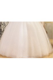 Lace and Tulle sweetheart Ball Gown Dress with Beading