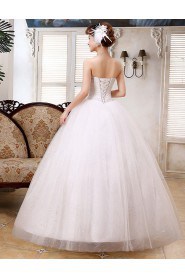 Lace and Tulle sweetheart Ball Gown Dress with Beading