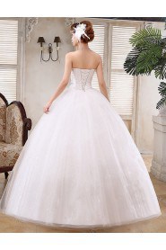 Lace and Tulle sweetheart Ball Gown Dress with Beading