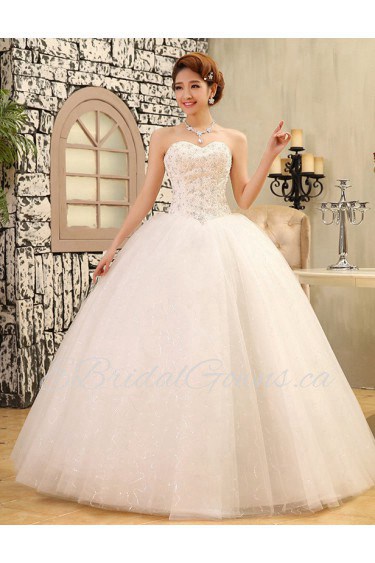 Lace and Tulle sweetheart Ball Gown Dress with Sequins