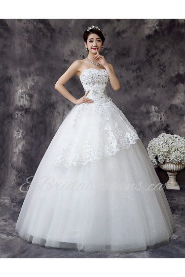 Lace and Tulle Sweetheart Ball Gown Dress with Sequins