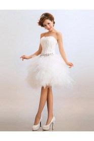 Tulle Sweetheart Sheath Dress with Beading