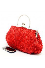 Satin Bead Handbag