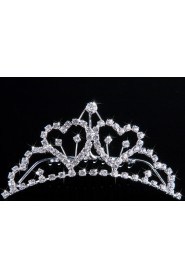 Alloy Wedding Headpiece With Rhinestone