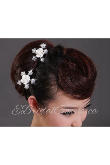 Alloy Wedding Headpiece With Beads